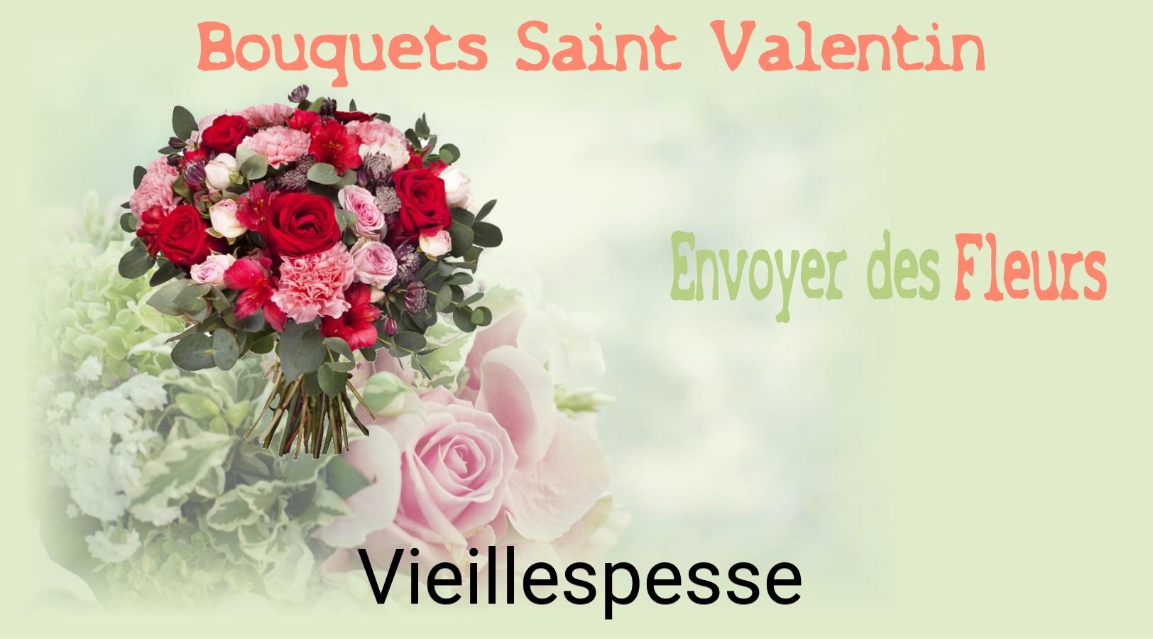 Roses de Saint-Valentin livrées à Vieillespesse